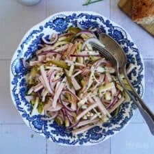 Wurstsalat - Swiss sausage salad