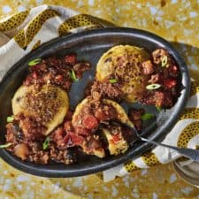 Keshi Yena - stuffed cheese