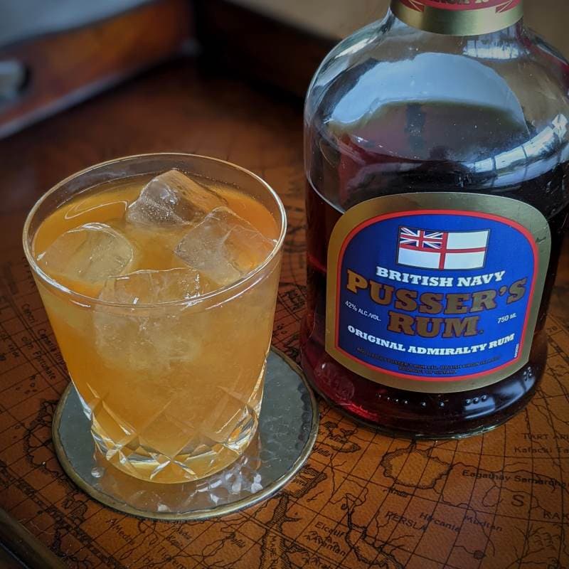 Grogue - a lime-based rum cocktail
