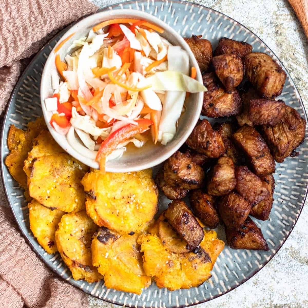 Griot - sticky pork cubes