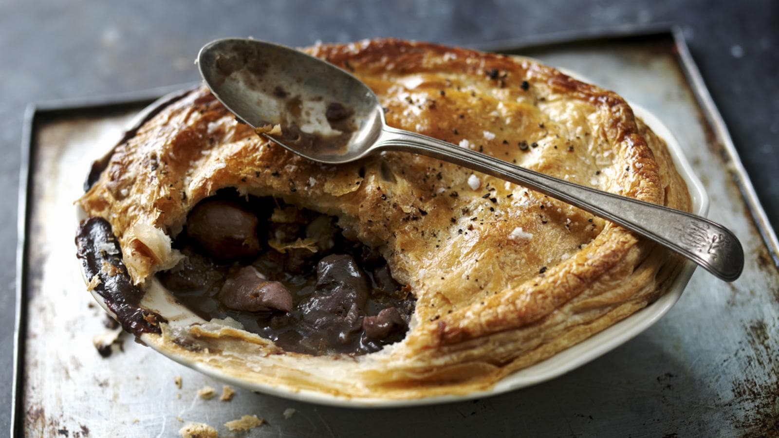 Game pie - a meaty pie from Scotland
