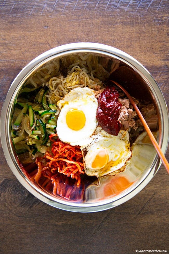 Yangpun Bibimbap - classic leftovers dish