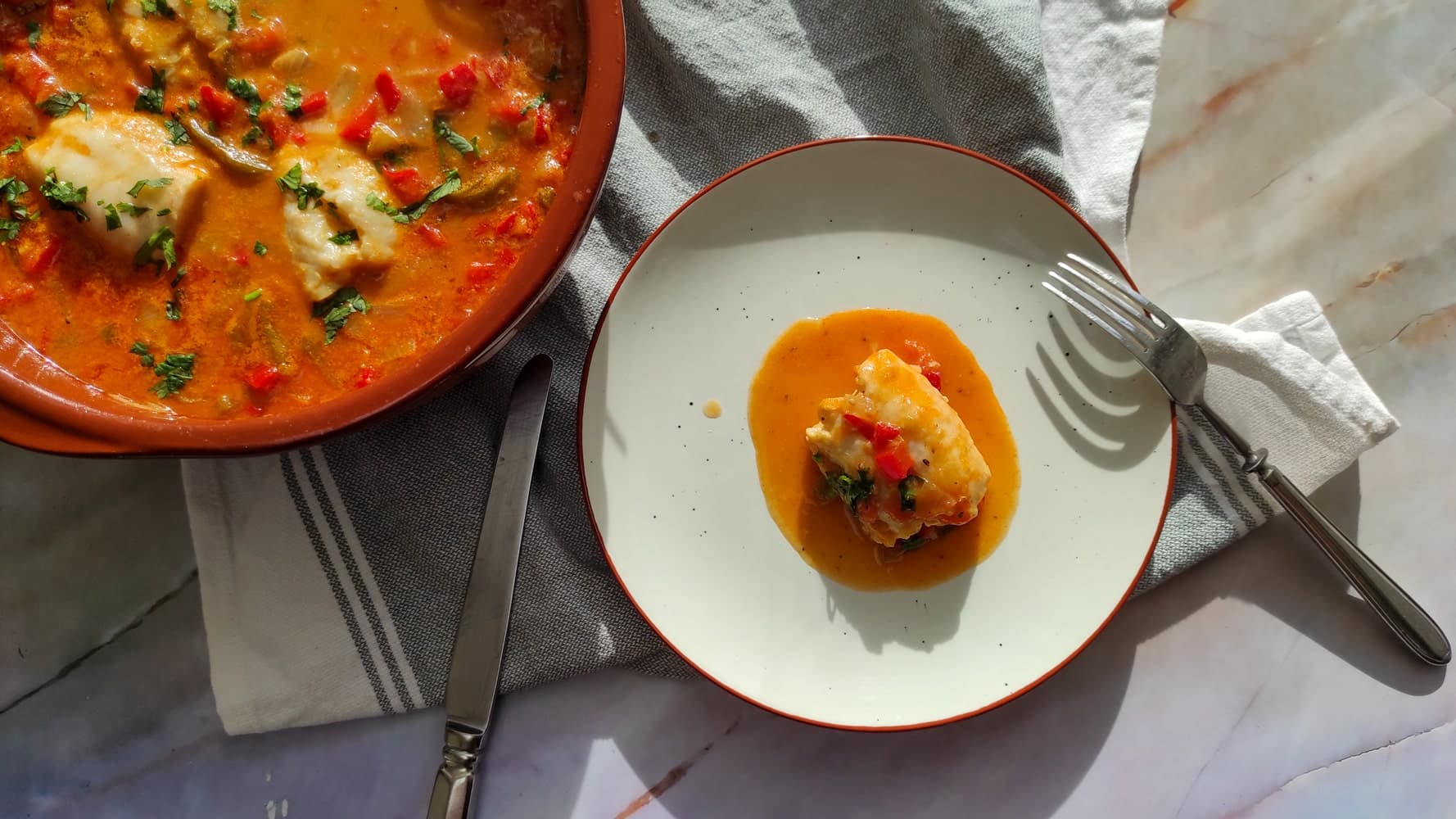 Criollo - fried hake