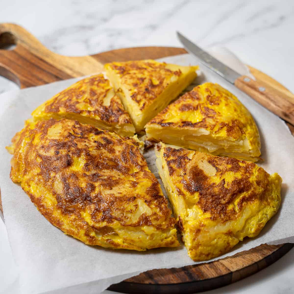 Tortilla de Patatas - potato omelette