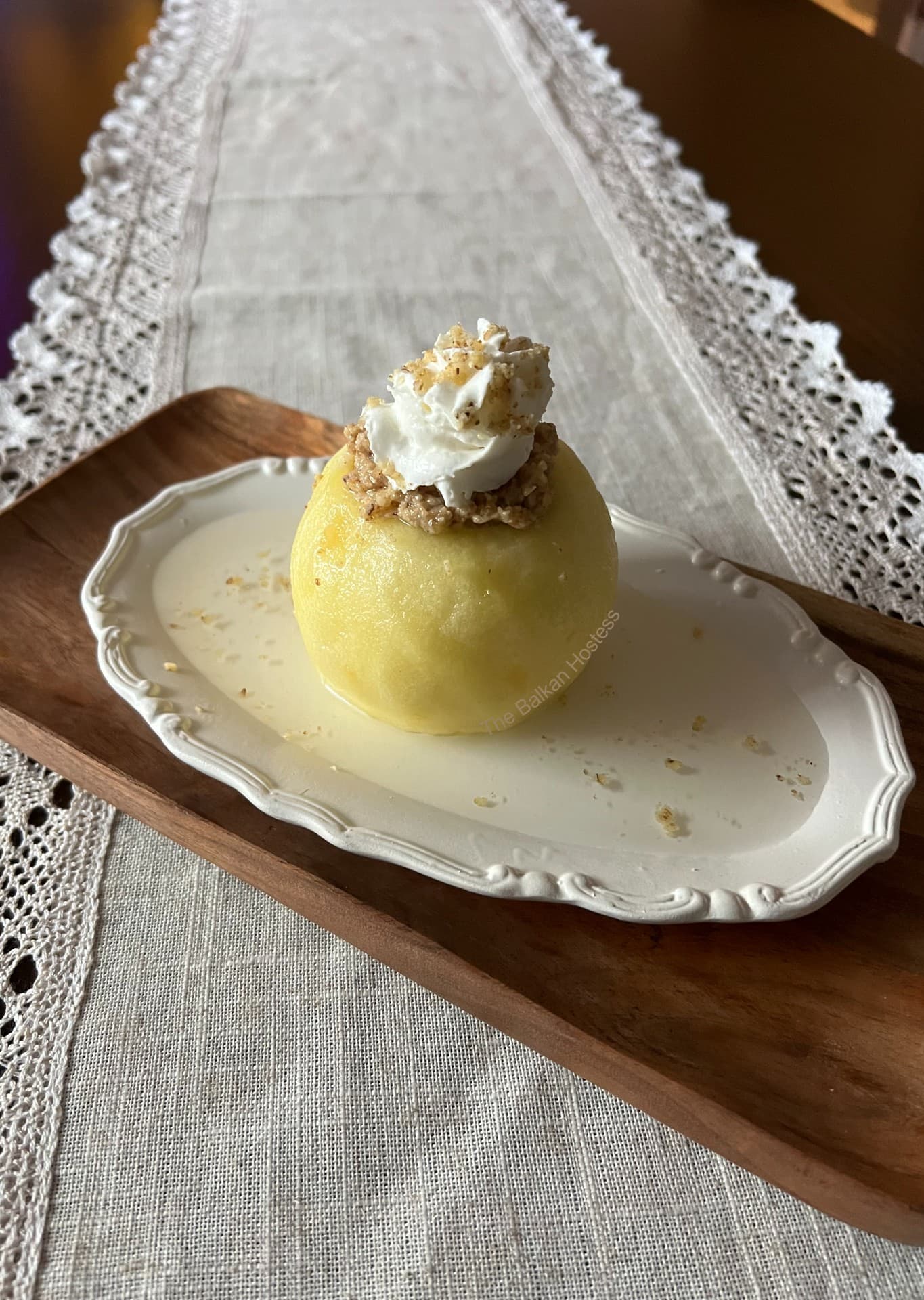 Tufahije - stuffed apples
