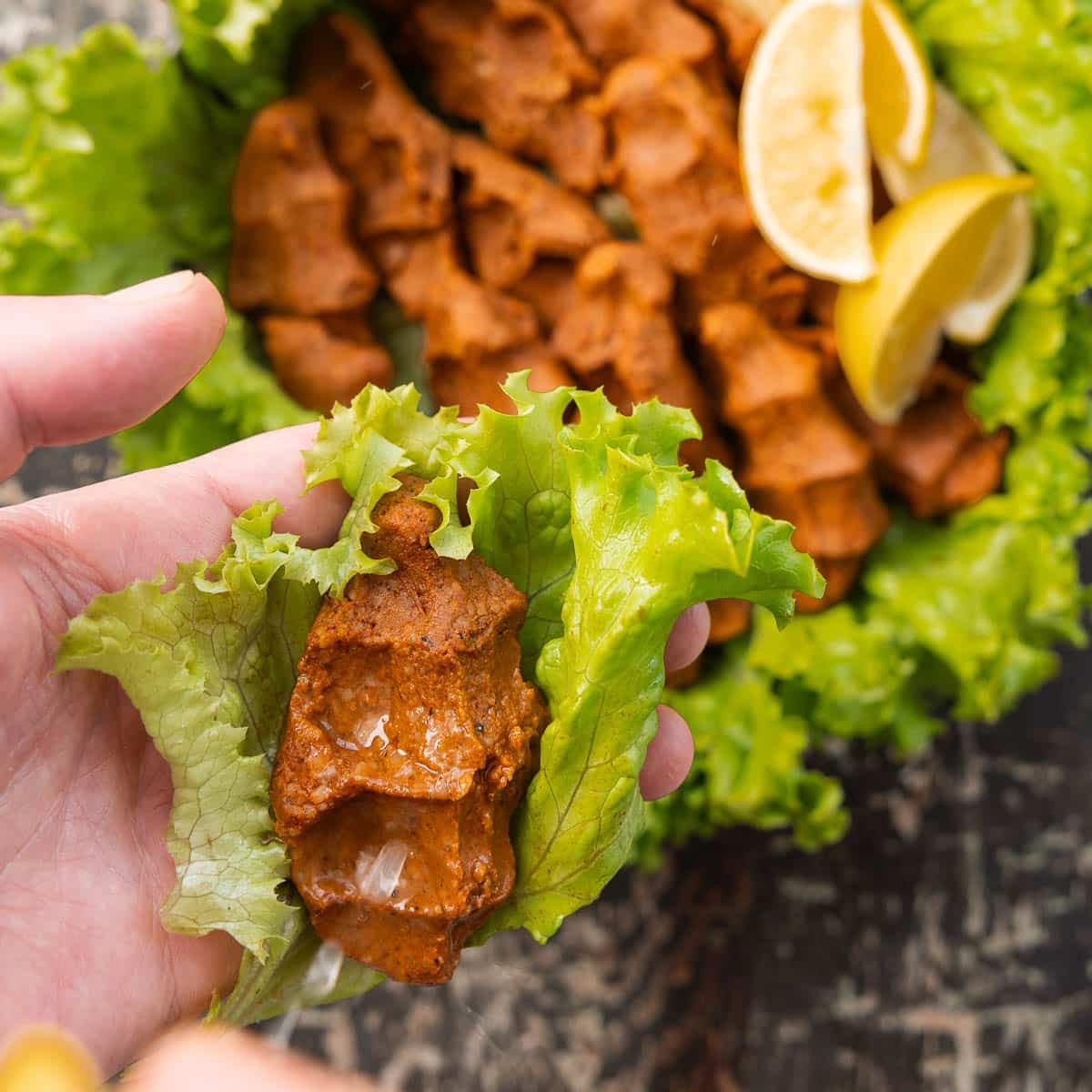 Çiğ köfte - spicy bulgur patties