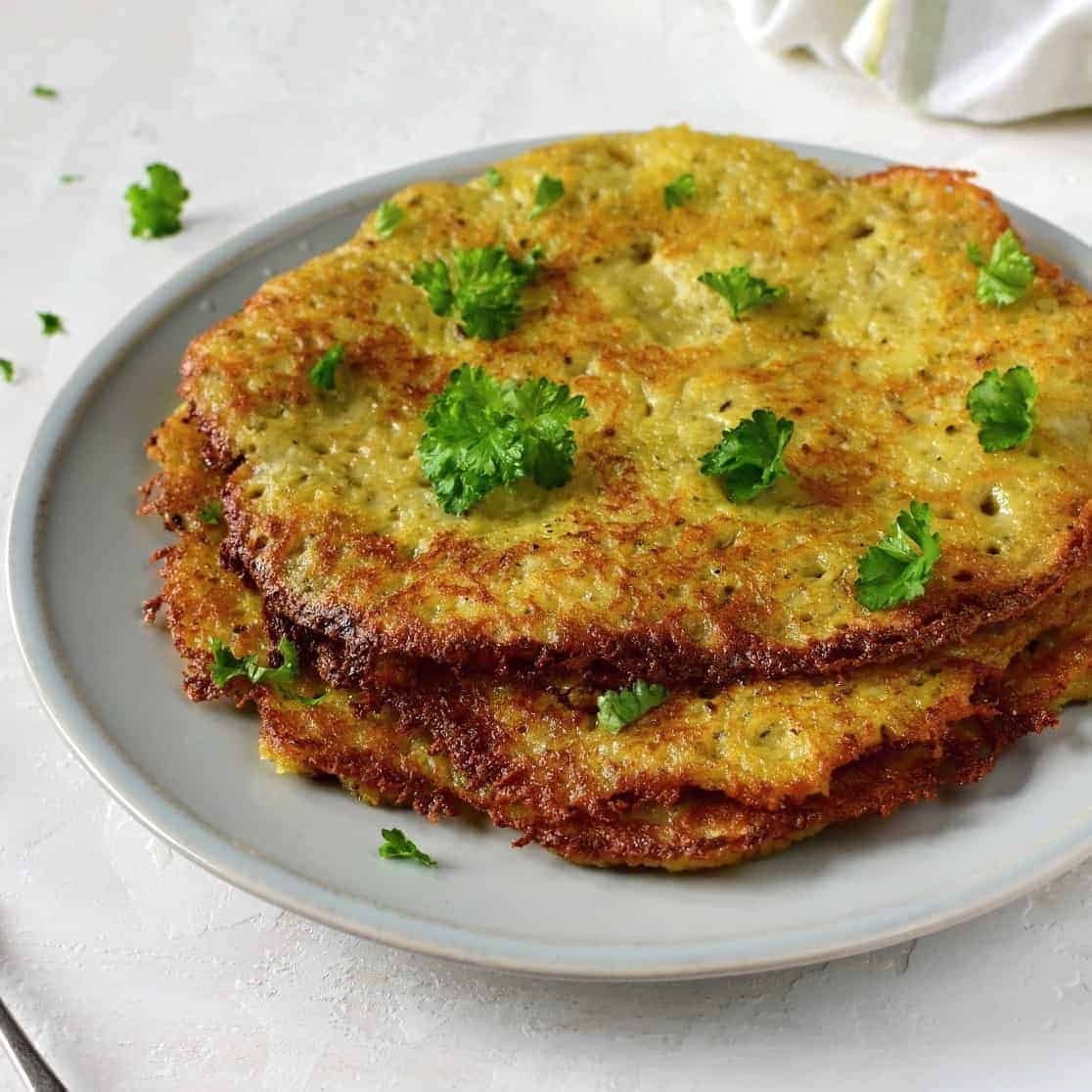 Bramborák - potato pancakes