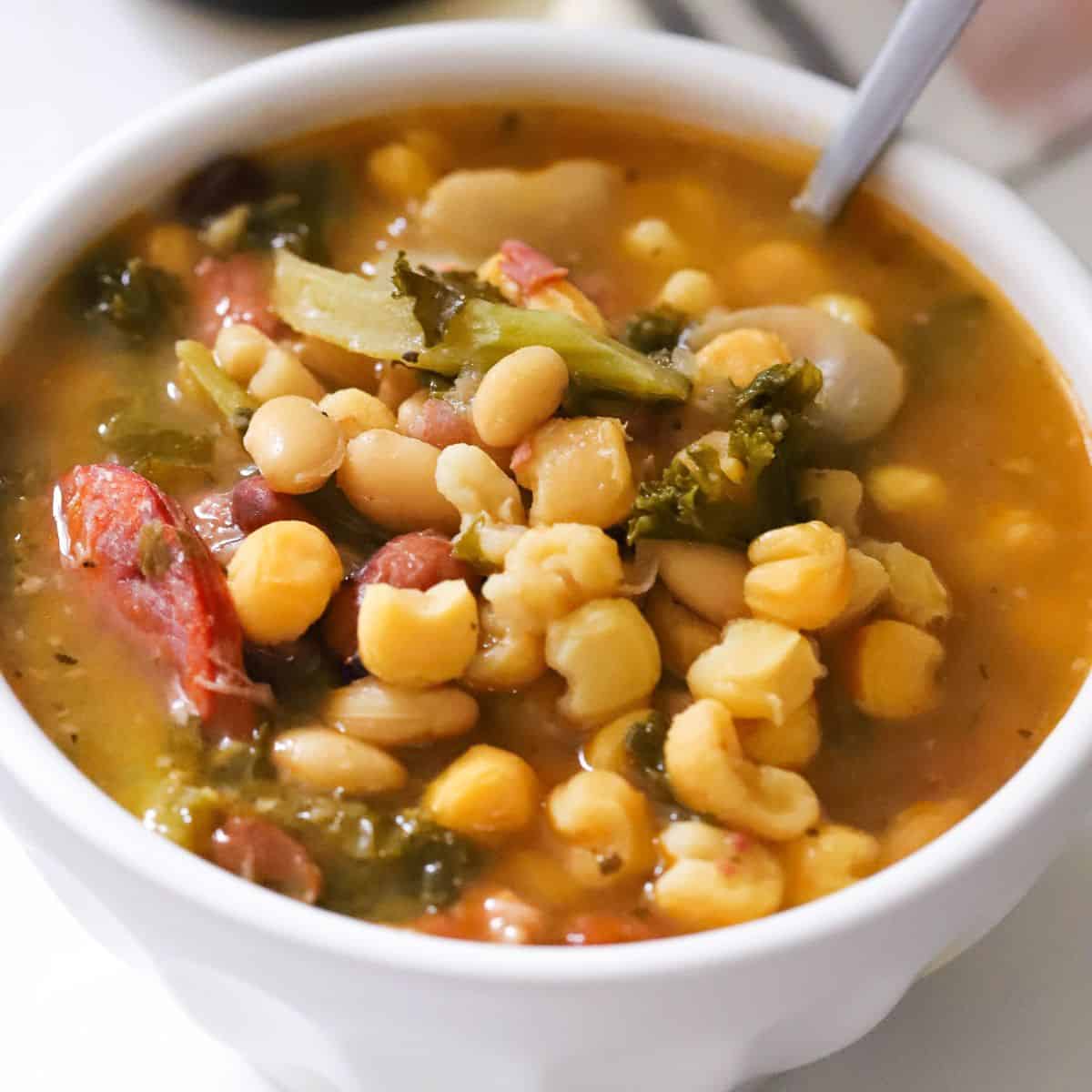 Cachupa - a rich stew and national dish of Cape Verde