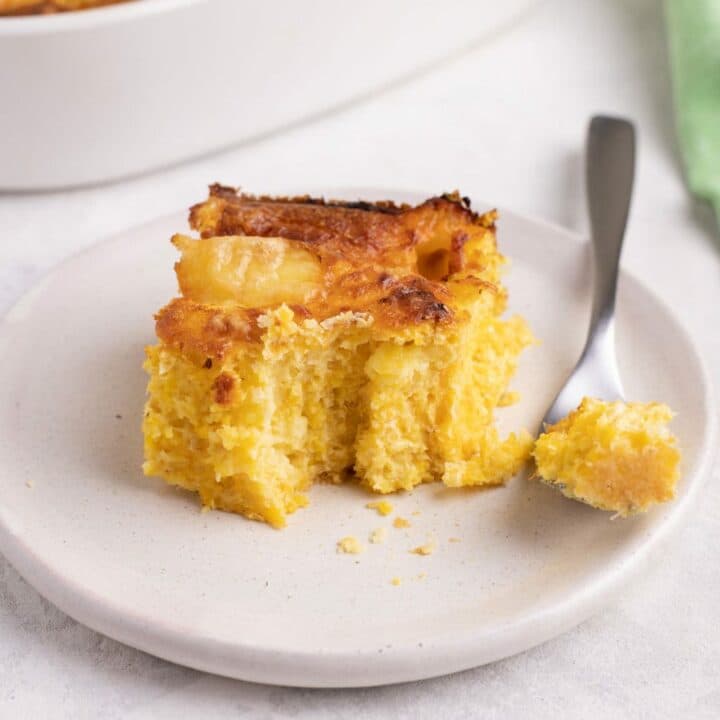 Chipa Guasu - cornbread pudding