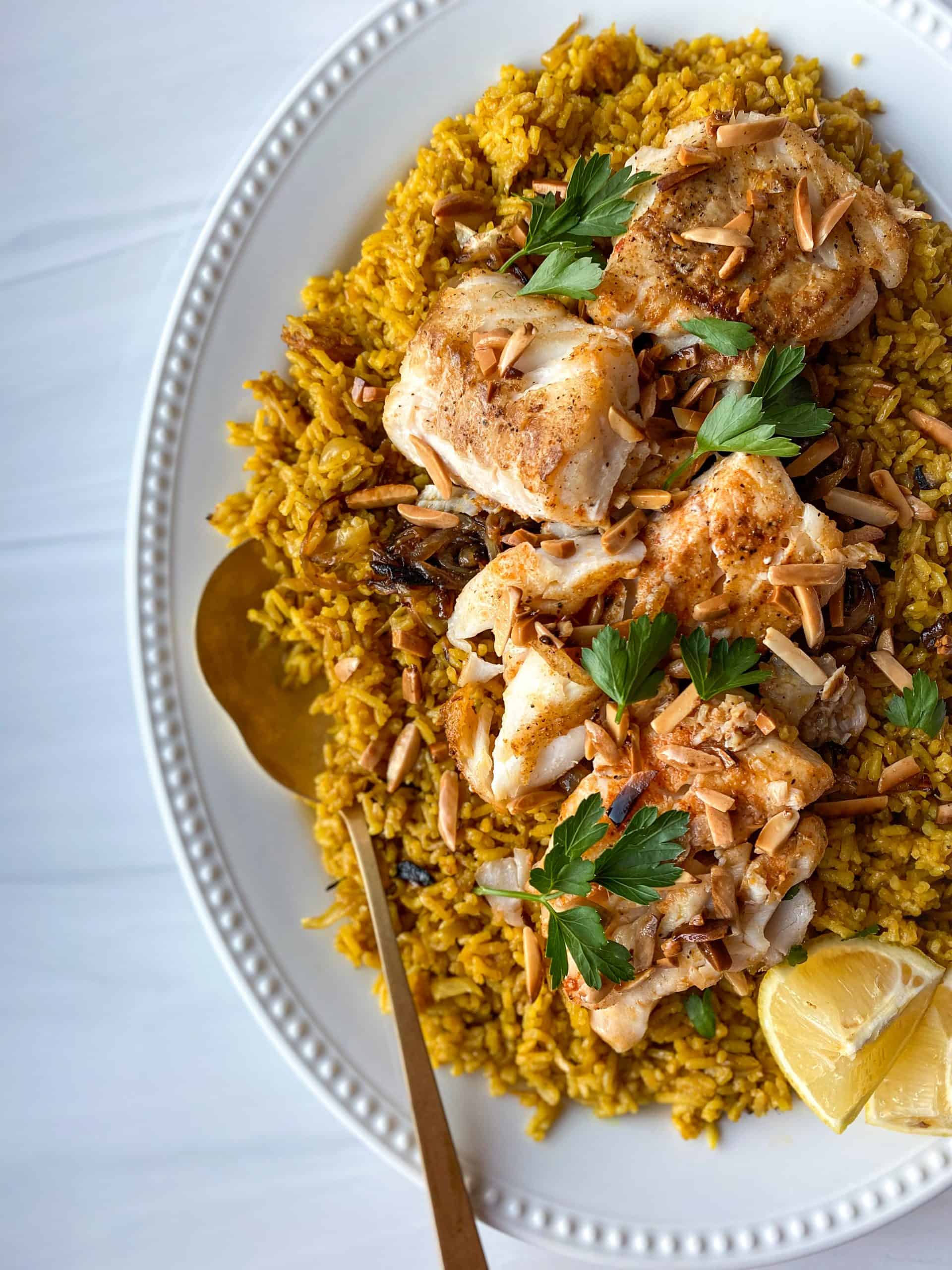 Sayadieh - fish and rice 