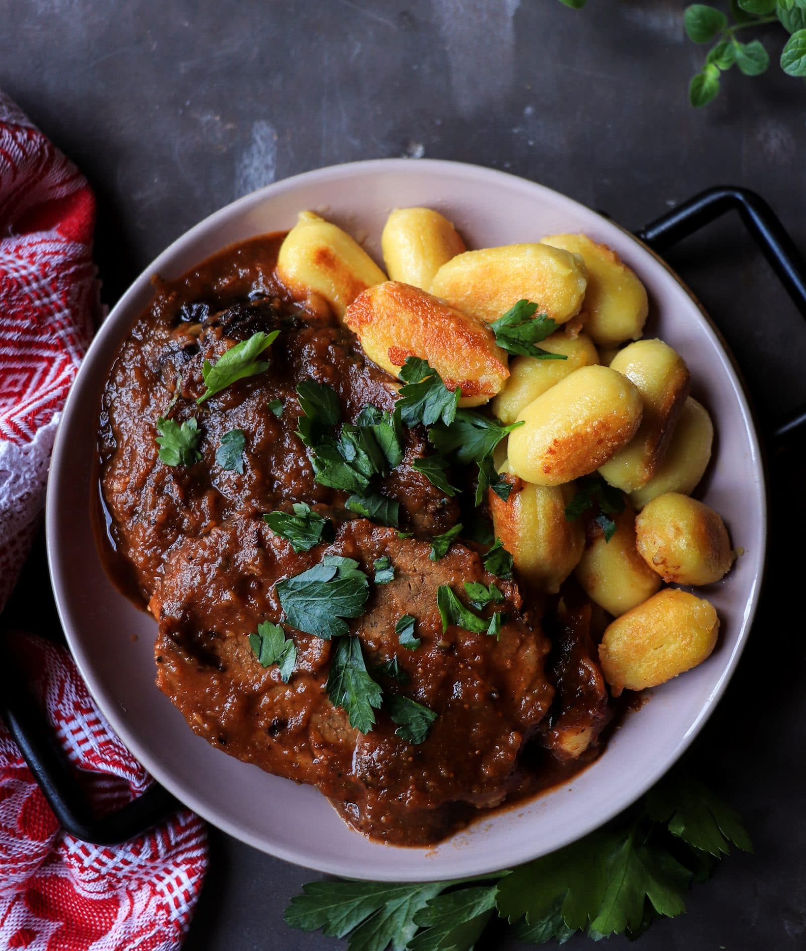 Pašticada - braised beef 