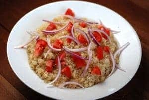 Attiéké - fermented cassava like couscous