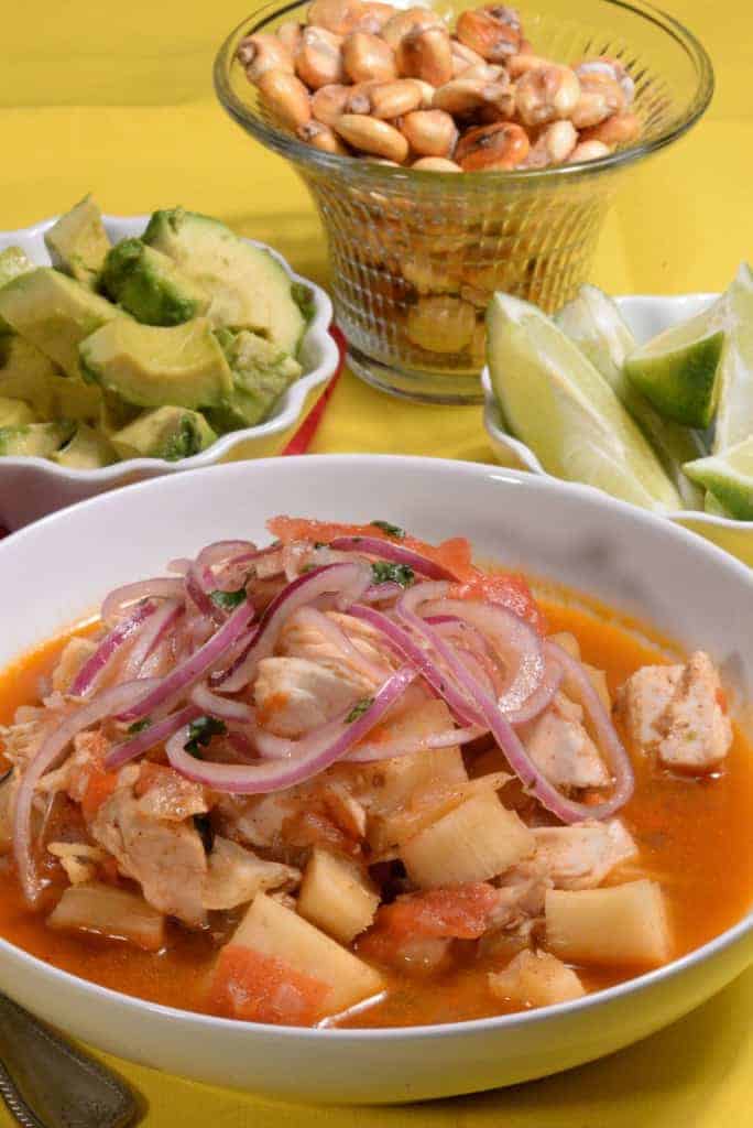 Encebollado de Pescado - fish soup