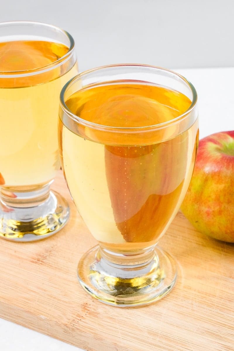 Apfelschorle - German Apple Spritzer (if beer unavailable)