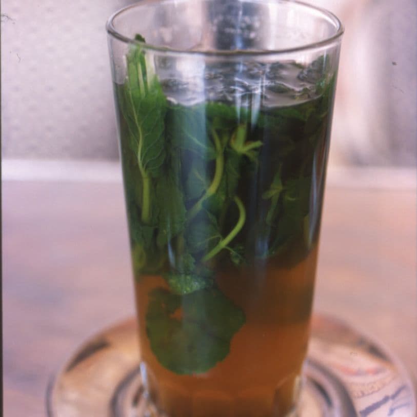 Mint tea Tunisian style