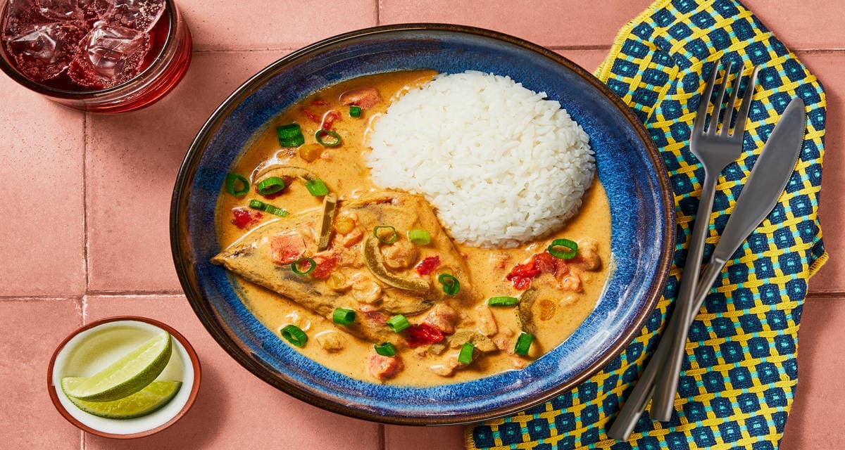 Pescado Encocado - fish and coconut
