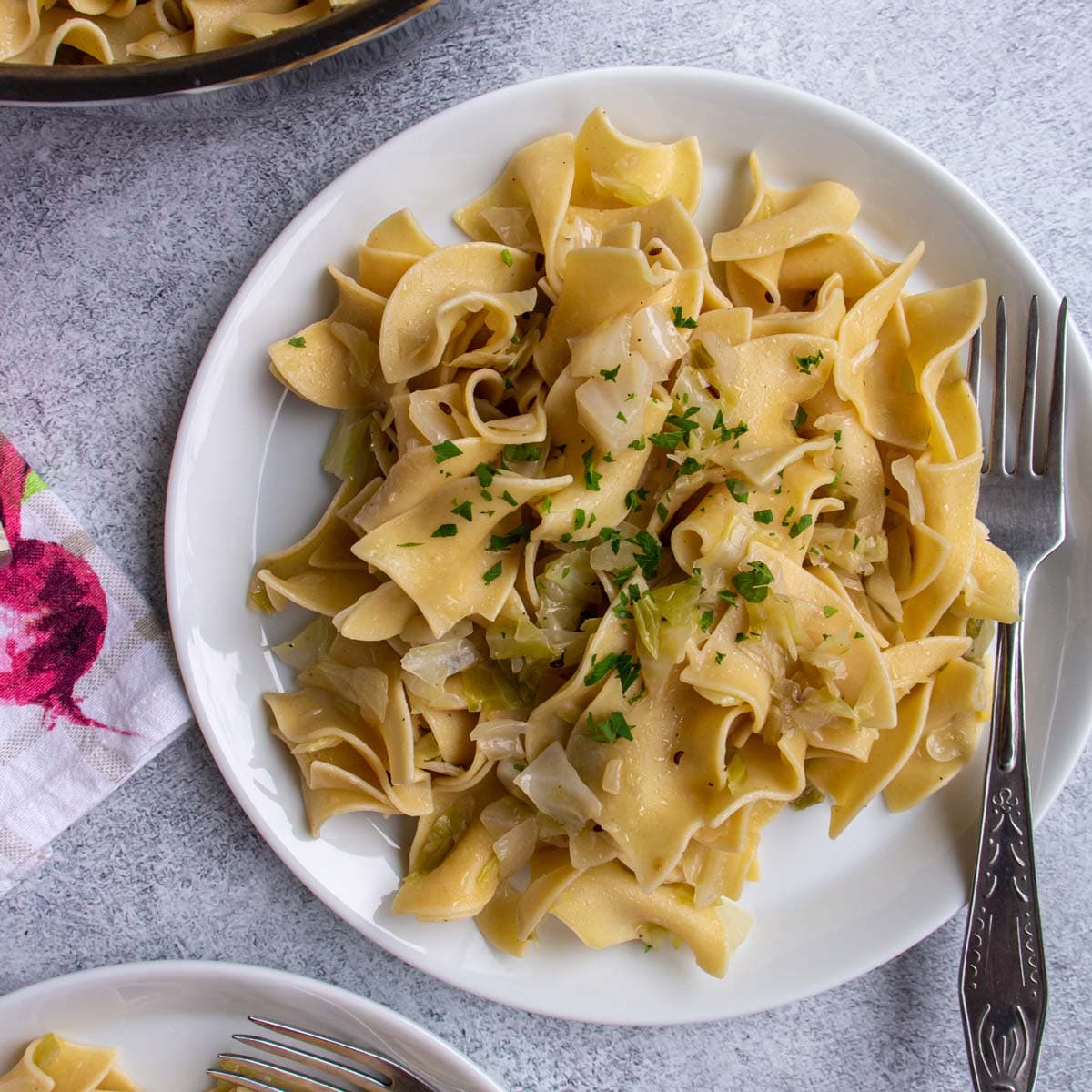 Krautfleckerl - cabbage and noodles