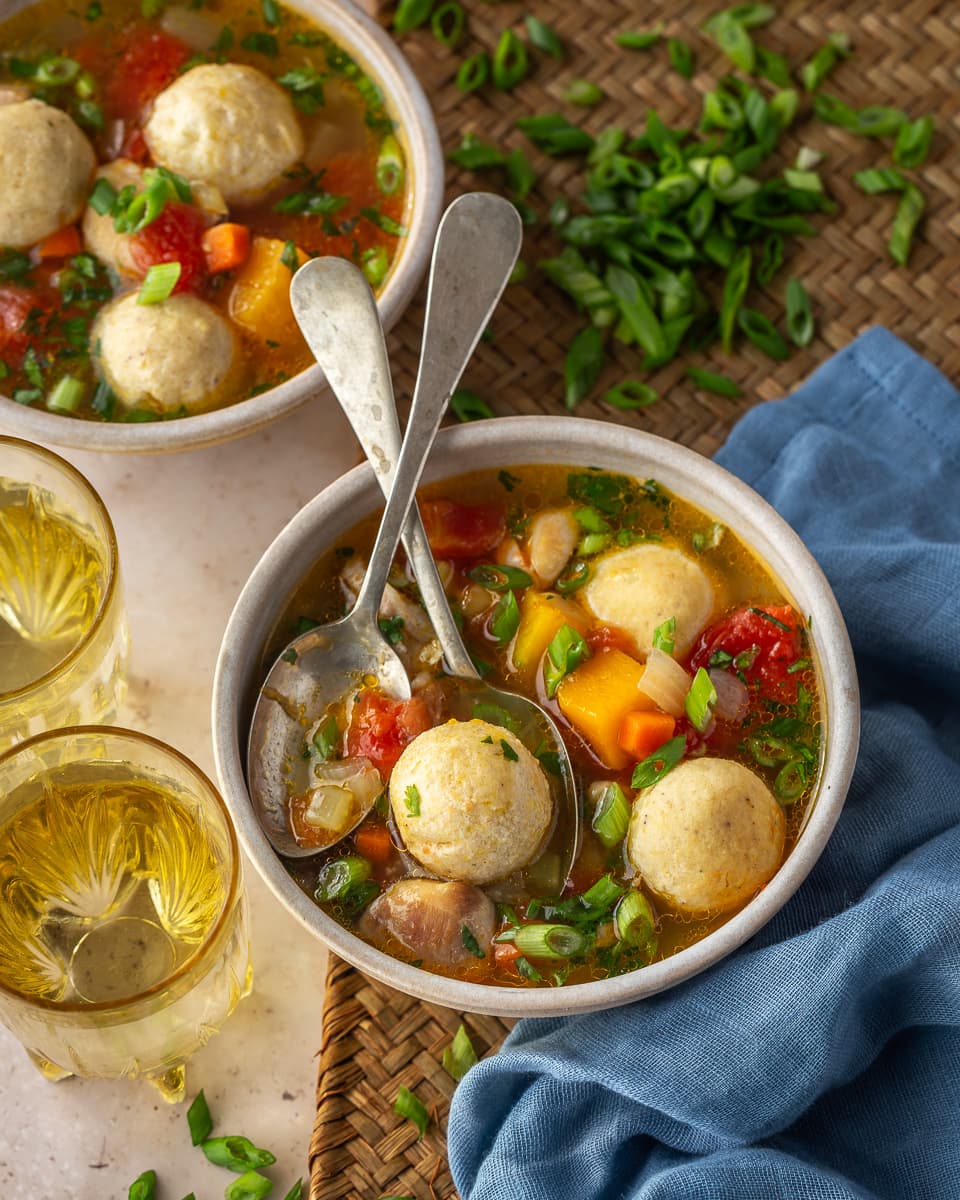 Vori Vori de Pollo - chicken and dumpling soup
