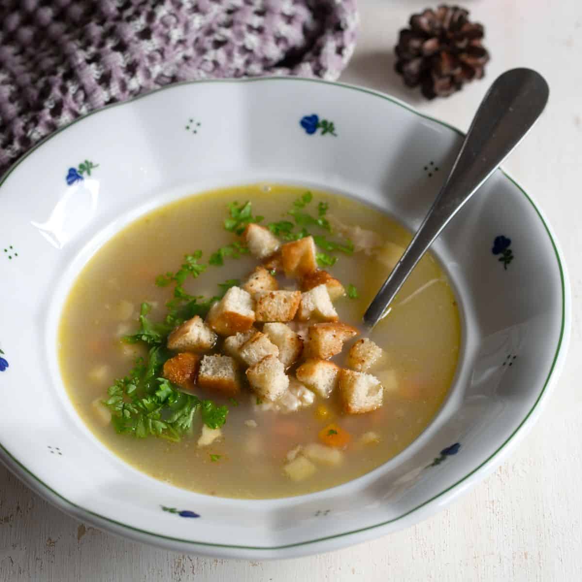 Rybí polévka - Czechia fish soup