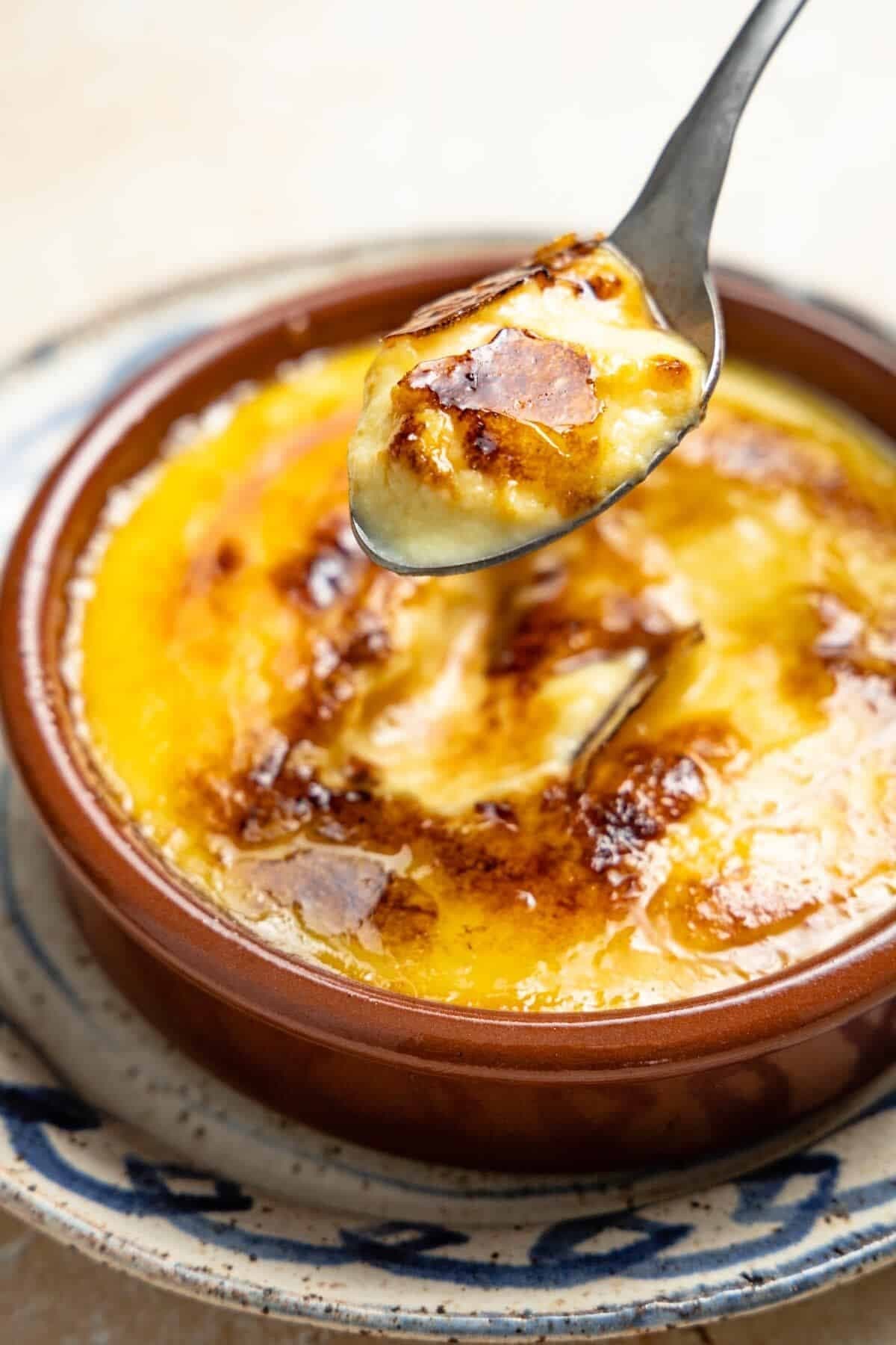 Crema Catalana - burnt custard