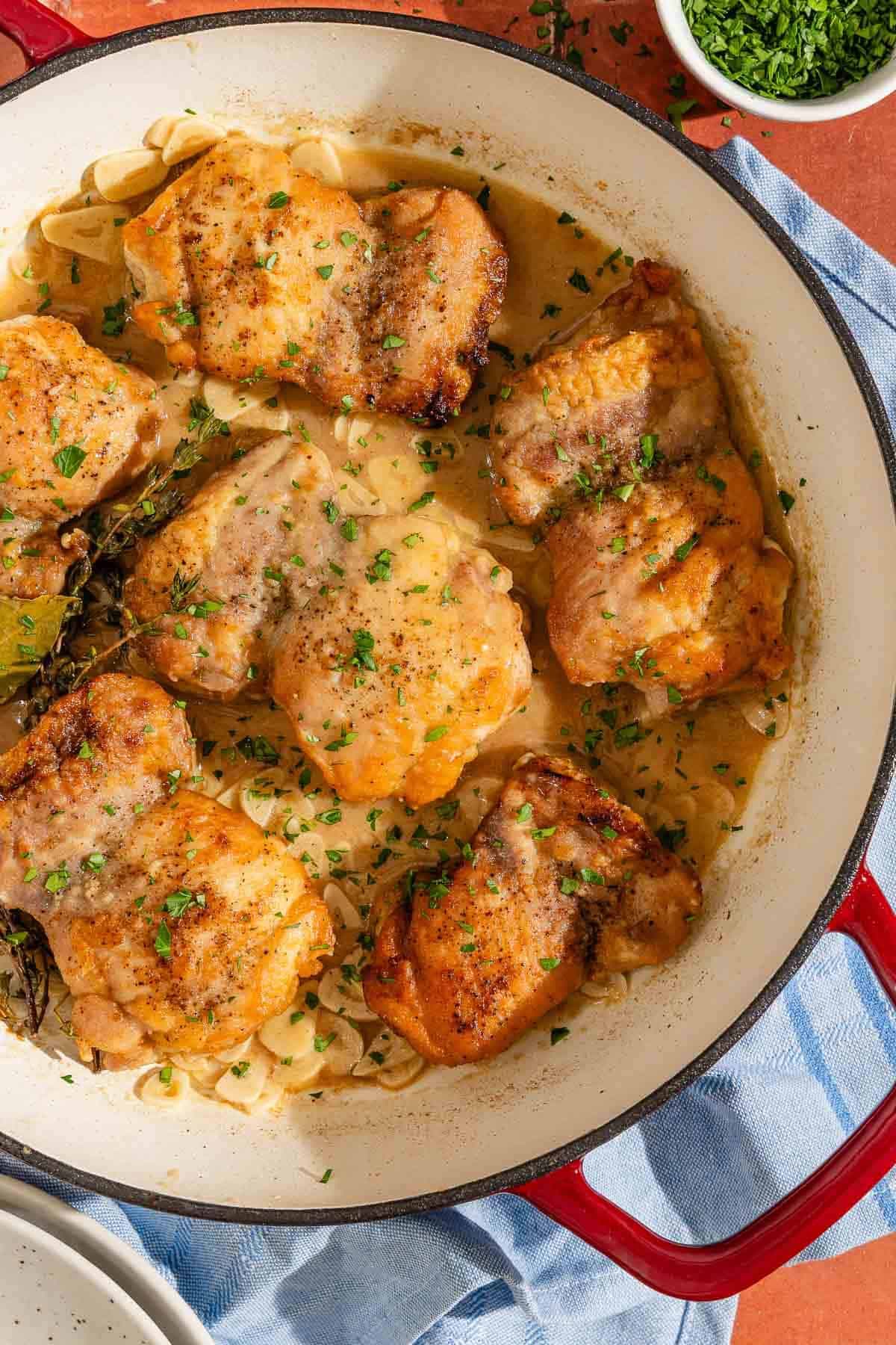 Pollo al Ajillo - garlic chicken